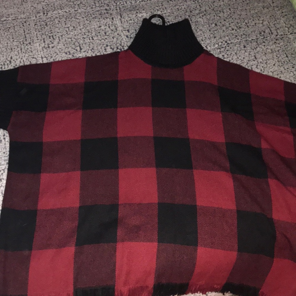 Turtleneck poncho brand Sonoma